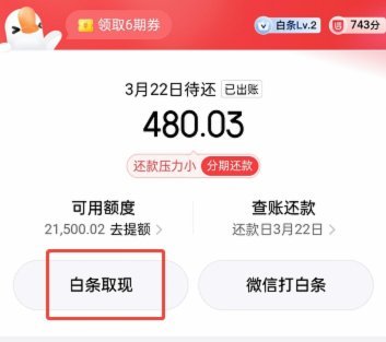 白条取现多久到账取决于这些因素