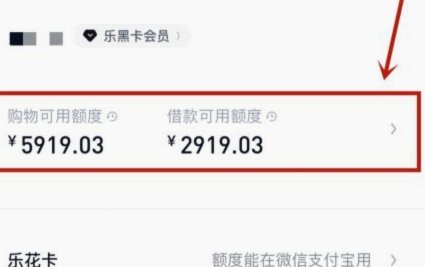 分期乐购物额度怎么用