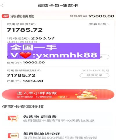 羊小咩在哪里申请额度